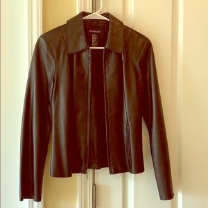 Gorgeous Bebe XS genuine leather jacket